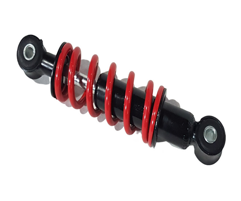 SH076 RED FRONT SHOCK ABSORBER SPRING 180MM FOR 49CC MINI QUAD BIKE 8MM FIXING
