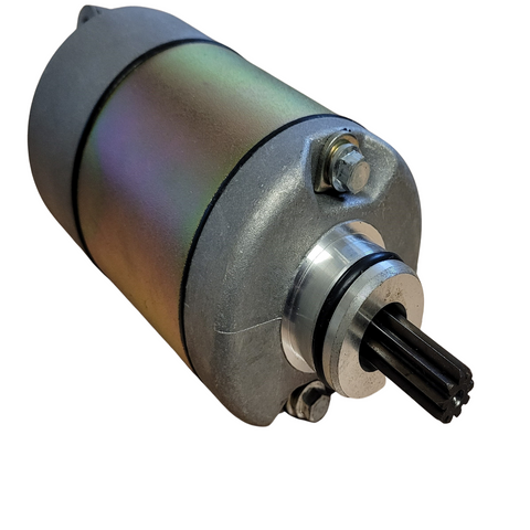 Démarreur Moteur E150006-00 Pour Quad Stels, DINLI, Masai, Hytrack 600 700 800 - Neuf, 9 Dents, Longueur 218 Mm - 3