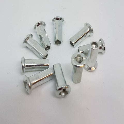 SP011 SET OF 10 X REPLACEMENT SPOKE ENDS NUTS FOR DIRT PIT BIKES