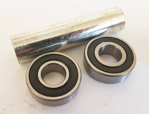 SPA57 SET OF BEARINGS 6202RS SPACER FOR DIRT PIT BIKE WHEEL FOR 15MM AXLE SPINDLE