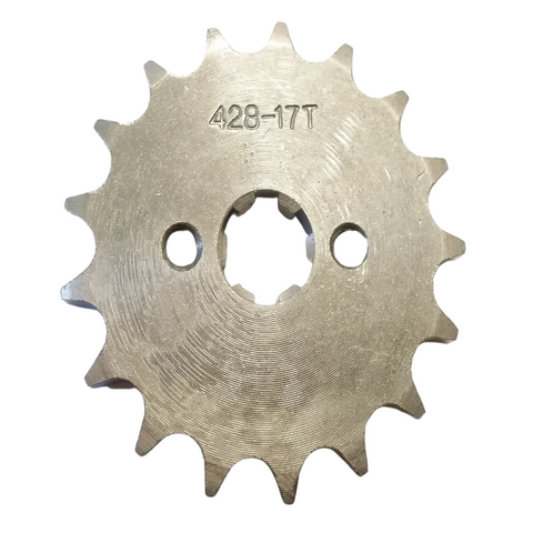 SPF14 FRONT SPROCKET 428-17T 17 TOOTH FOR 150CC / 200CC QUAD / DIRT & PIT BIKES