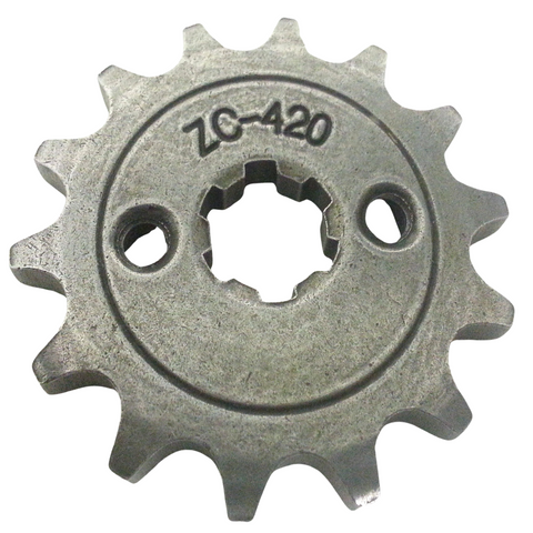 SPF18 14 TOOTH FRONT SPROCKET FOR 420 CHAIN FOR PIT / DIRT BIKE 17MM SPLINE