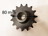 SPF33 FRONT SPROCKET FOR GY6 150CC 200CC I-GO QUAD BIKE 530-15T - Orange Imports - 3