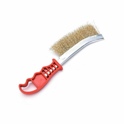 TK031 Wire Brush Brass Rust Cleaning Paint Remover Welding Scratch Hand Brushes