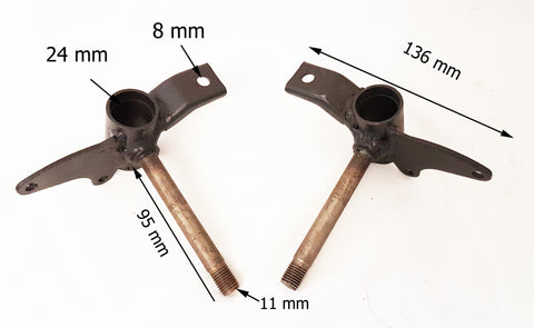 WHH23 SET OF STEERING STUB AXLES ORION 49CC 2 STROKE MINI QUAD BIKE ATV