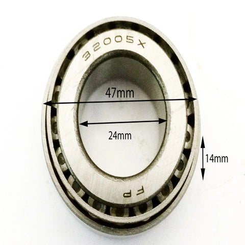 BE035 47MM STEERING COLUMN BEARING 32005X FOR ORION 125CC DIRT / PIT BIKE - Orange Imports - 1
