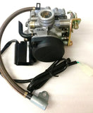 CAR24 CARBURETTOR GY6 CARB FOR 50CC 4T MOPED / SCOOTER WITH ELECTRONIC CHOKE - Orange Imports - 4