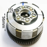CL014 CLUTCH ASSEMBLY FOR BASHAN BS200S-3 QUAD ATV 200CC - Orange Imports - 1