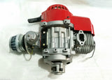 ENG22 ENGINE & CARB AIR FILTER HEAD RED PULL START FOR 49CC MINI MOTO / MINI QUAD BIKE - Orange Imports - 3