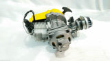 ENG23 ENGINE & CARB AIR FILTER HEAD YELLOW PULL START FOR 49CC MINI MOTO / MINI QUAD BIKE - Orange Imports - 4