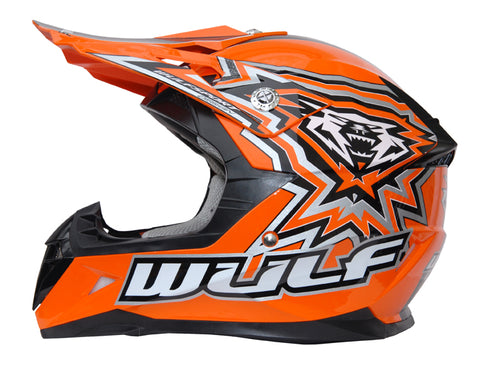 WULFSPORT CUB FLITE EXTRA / KIDS OFF ROAD HELMET / VARIOUS COLOURS