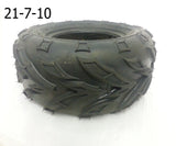 TQU09 FRONT 10" TYRE 21-7-10 FOR BASHAN BS200S-7 ROAD LEGAL (OFF ROAD TREAD) - Orange Imports - 1