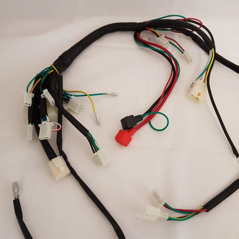 WIR34 COMPLETE WIRING LOOM HARNESS FOR UPBEAT 125CC QUAD BIKE