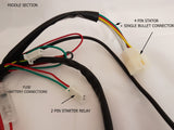 WIR34 COMPLETE WIRING LOOM HARNESS FOR UPBEAT 125CC QUAD BIKE