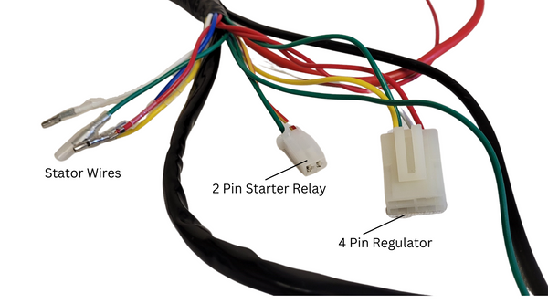 Wiring Loom For Bashan BS200S-7 Road Legal Chinese Quad Bike 200cc ...